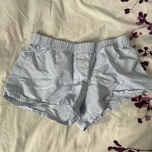 Brandy Melville Keira Striped Boxer Shorts